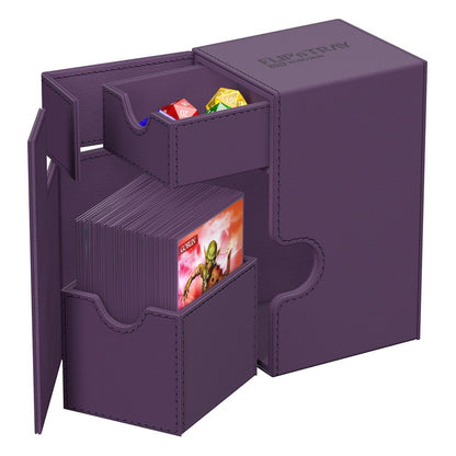 Ultimate Guard Flip`n`Tray 80+ XenoSkin Monocolor Violett Image 5