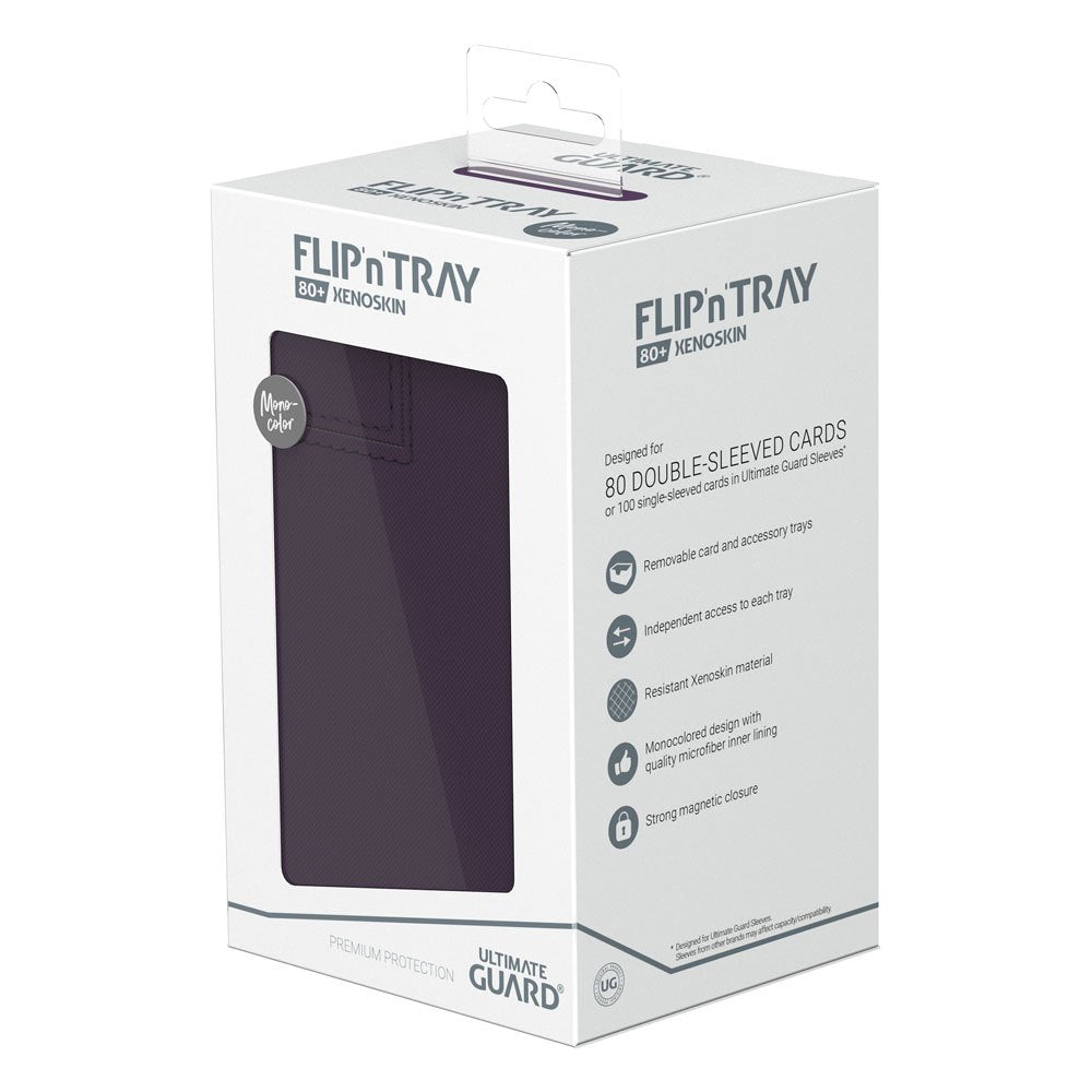 Ultimate Guard Flip`n`Tray 80+ XenoSkin Monocolor Violett Image 8