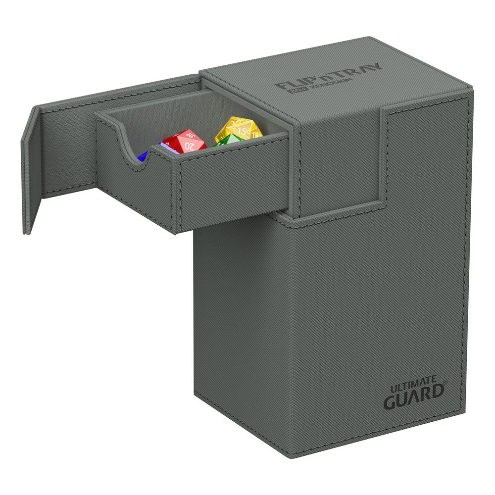 Ultimate Guard Flip`n`Tray 80+ XenoSkin Monocolor Grau Image 2