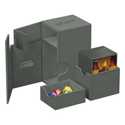 Ultimate Guard Flip`n`Tray 80+ XenoSkin Monocolor Grau Image 4