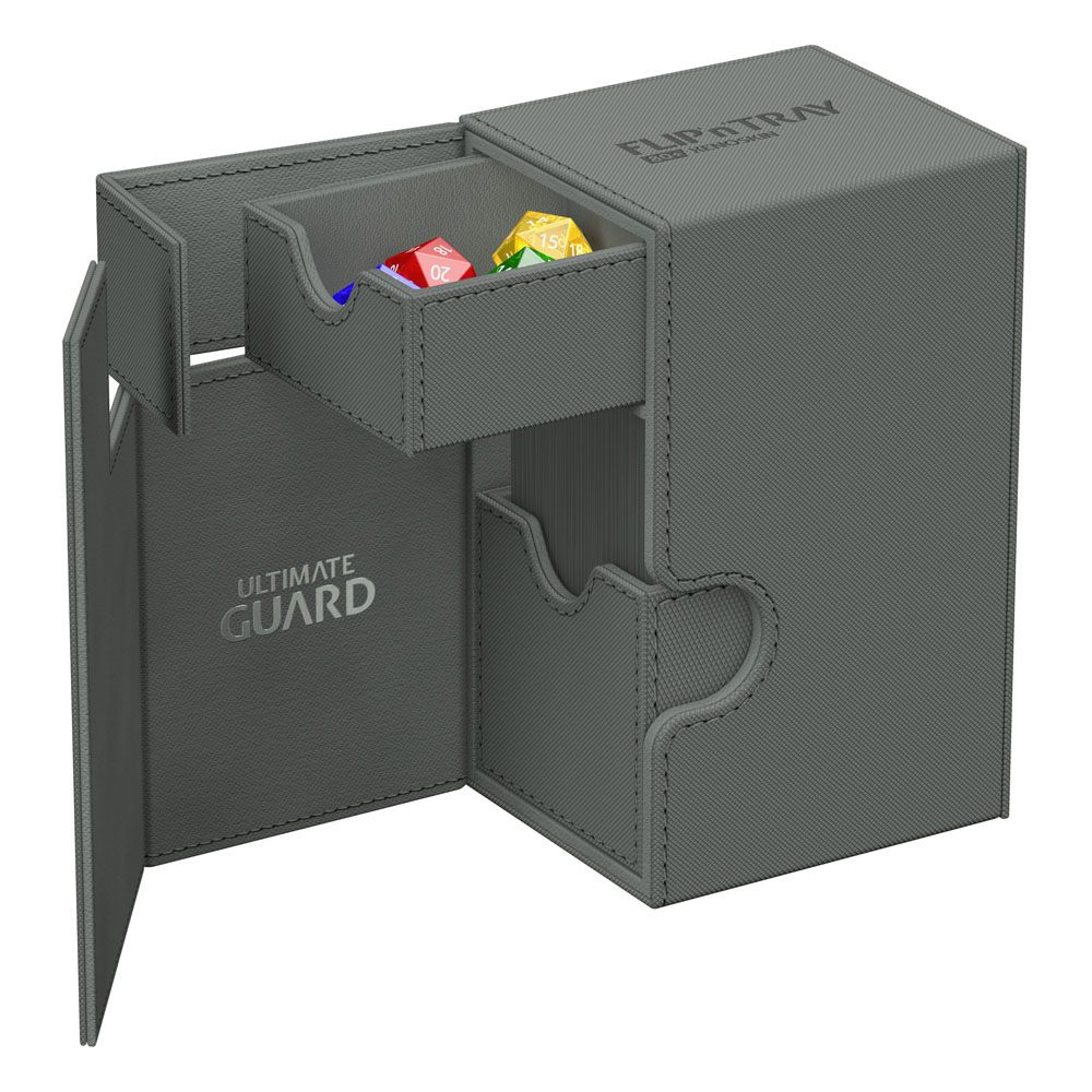 Ultimate Guard Flip`n`Tray 80+ XenoSkin Monocolor Grau Image 6