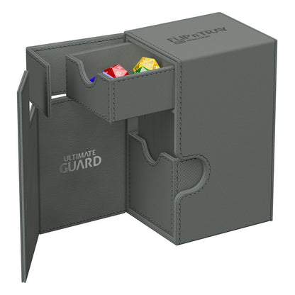 Ultimate Guard Flip`n`Tray 80+ XenoSkin Monocolor Grau Image 6