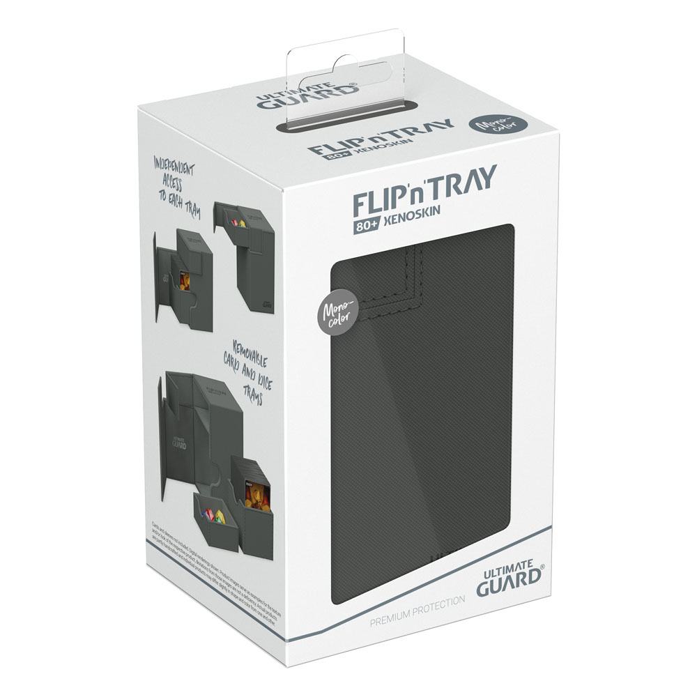 Ultimate Guard Flip`n`Tray 80+ XenoSkin Monocolor Grau Image 7