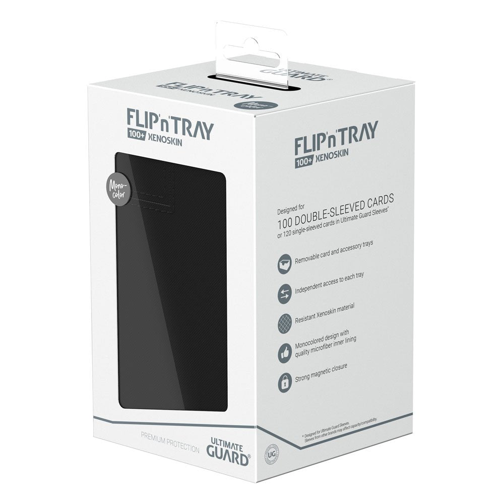 Ultimate Guard Flip`n`Tray 100+ XenoSkin Monocolor Schwarz Image 8
