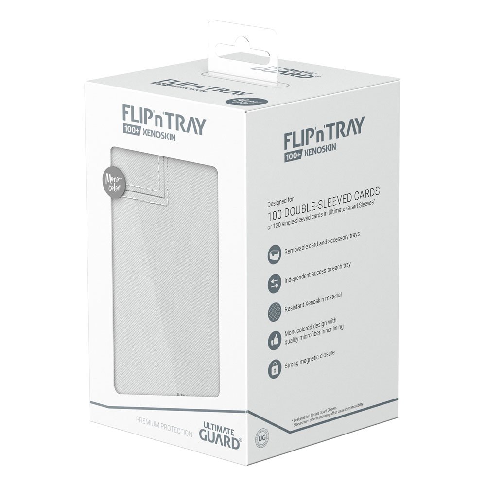 Ultimate Guard Flip`n`Tray 100+ XenoSkin Monocolor Weiß Image 8