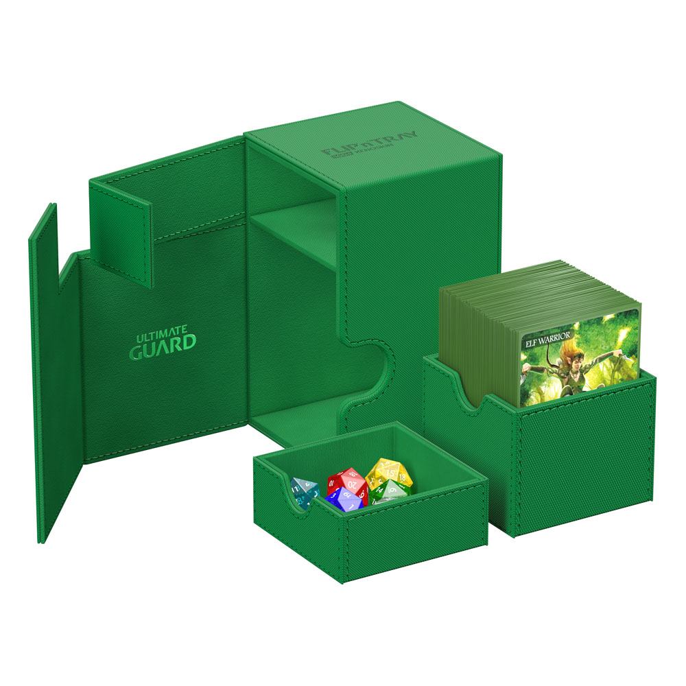 Ultimate Guard Flip`n`Tray 100+ XenoSkin Monocolor Grün Image 4
