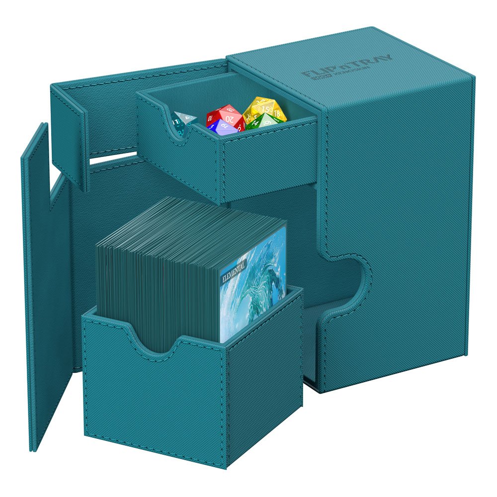 Ultimate Guard Flip`n`Tray 100+ XenoSkin Monocolor Petrolblau Image 5