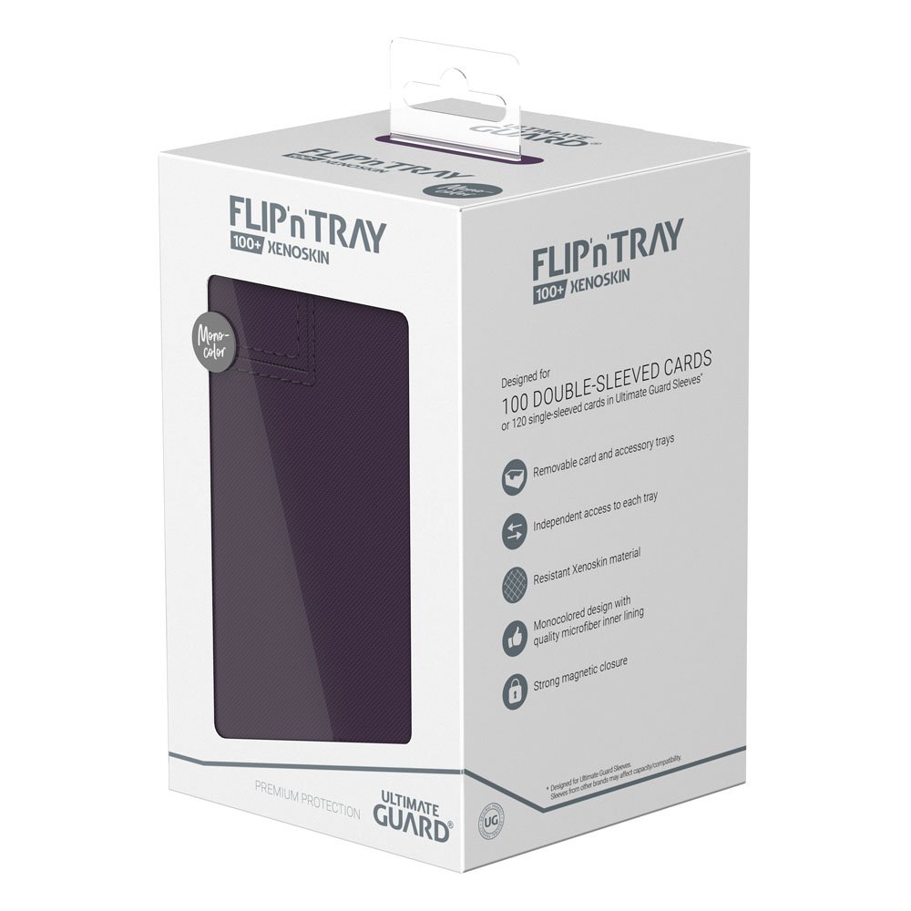 Ultimate Guard Flip`n`Tray 100+ XenoSkin Monocolor Violett Image 8