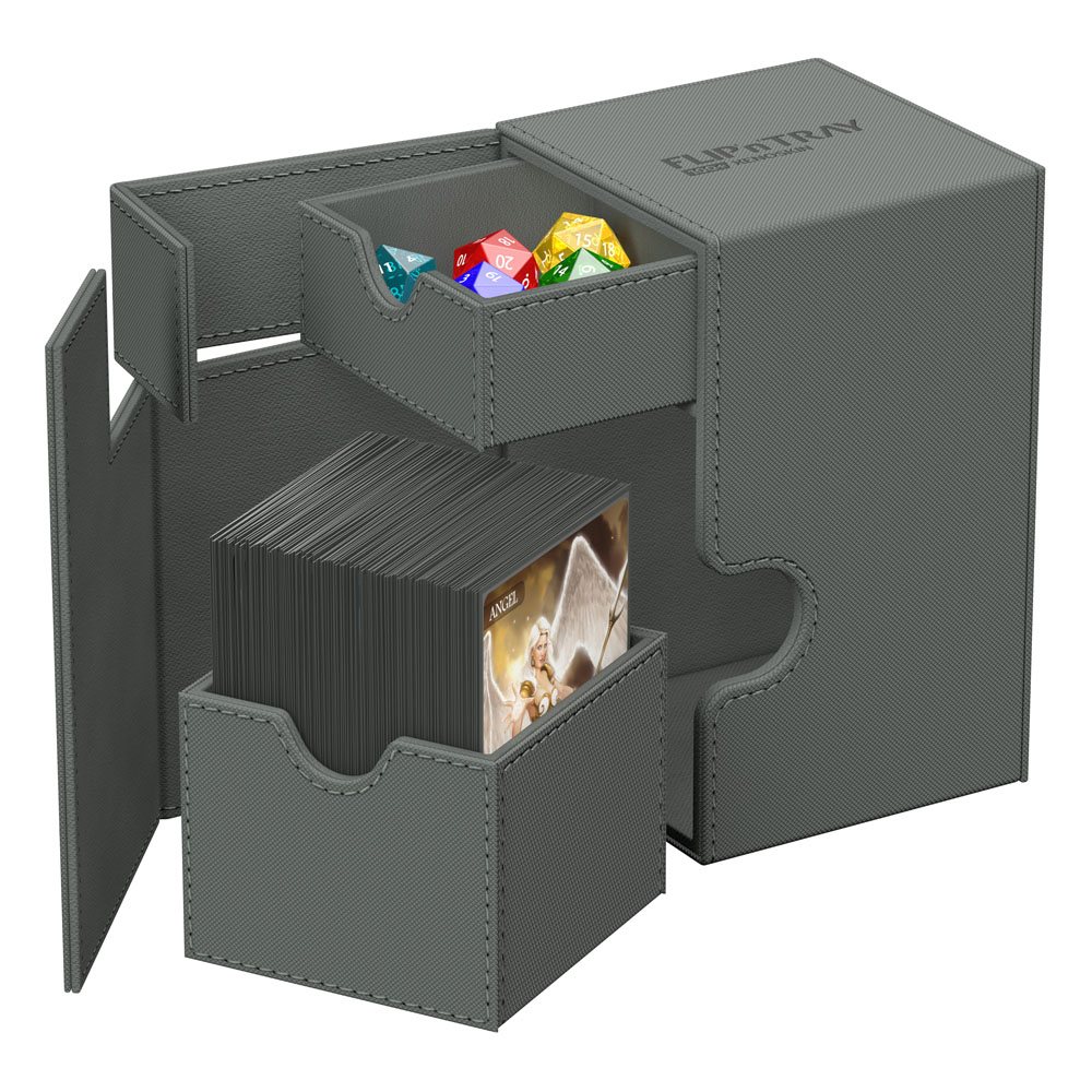 Ultimate Guard Flip`n`Tray 100+ XenoSkin Monocolor Grau Image 5