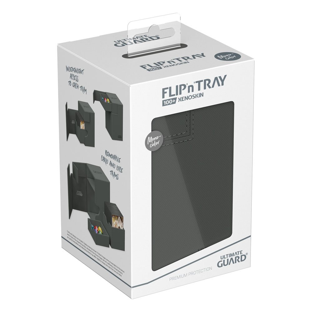 Ultimate Guard Flip`n`Tray 100+ XenoSkin Monocolor Grau Image 7