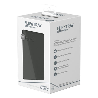 Ultimate Guard Flip`n`Tray 100+ XenoSkin Monocolor Grau Image 8