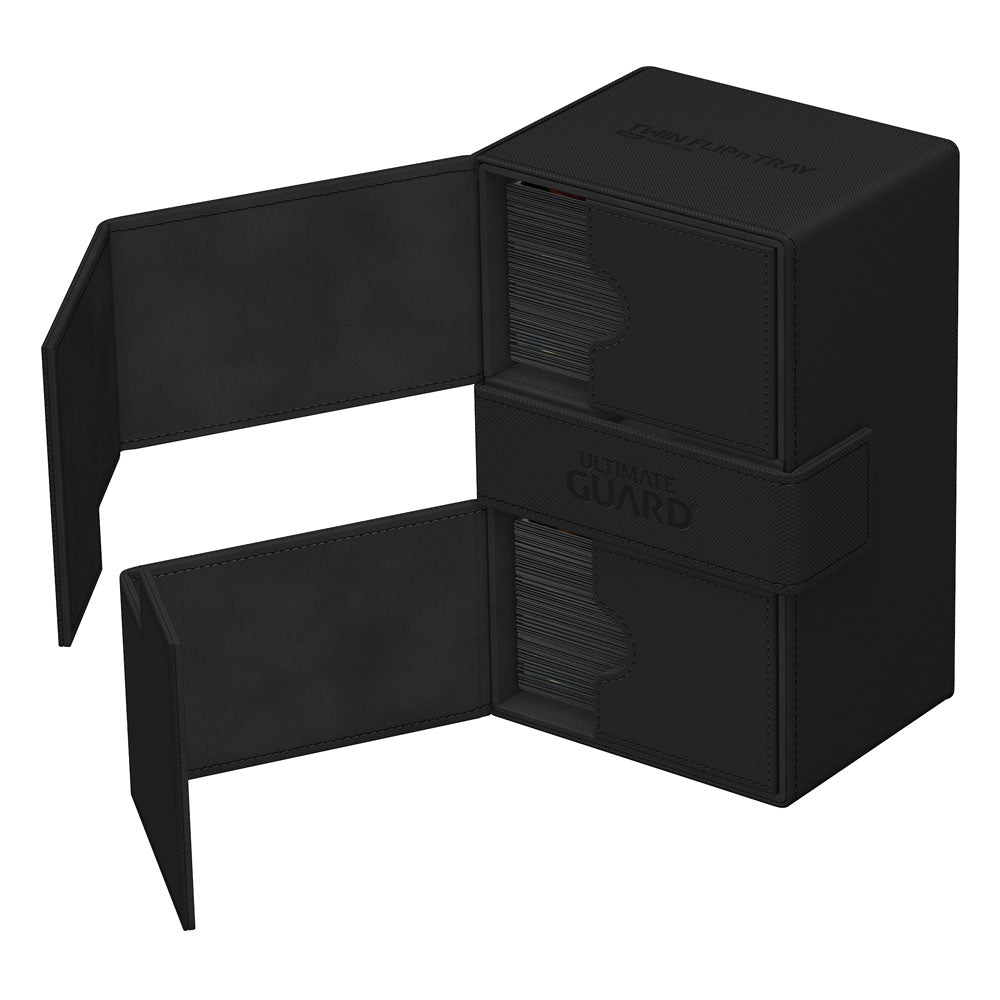 Ultimate Guard Twin Flip`n`Tray 160+ XenoSkin Monocolor Schwarz Image 5
