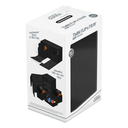 Ultimate Guard Twin Flip`n`Tray 160+ XenoSkin Monocolor Schwarz Image 8
