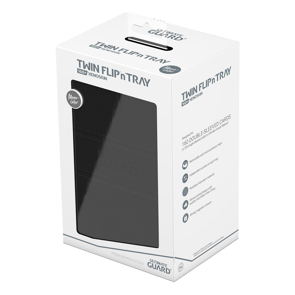 Ultimate Guard Twin Flip`n`Tray 160+ XenoSkin Monocolor Schwarz Image 9