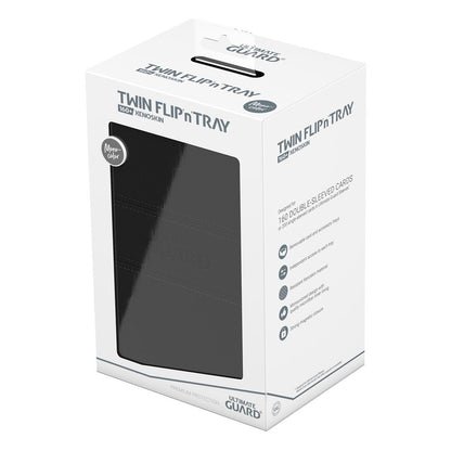 Ultimate Guard Twin Flip`n`Tray 160+ XenoSkin Monocolor Schwarz Image 9