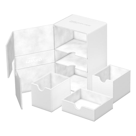 Ultimate Guard Twin Flip`n`Tray 160+ XenoSkin Monocolor Weiß Image 1