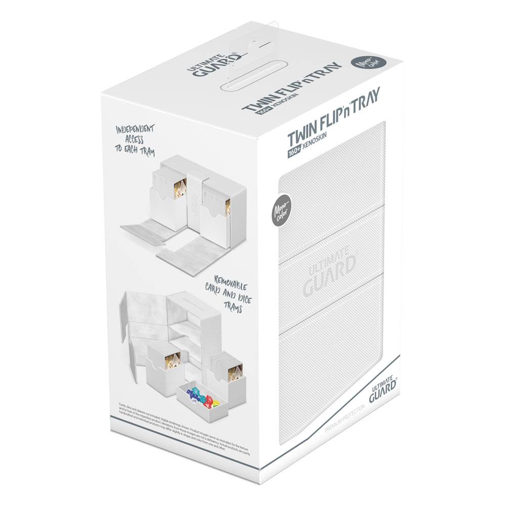 Ultimate Guard Twin Flip`n`Tray 160+ XenoSkin Monocolor Weiß Image 8