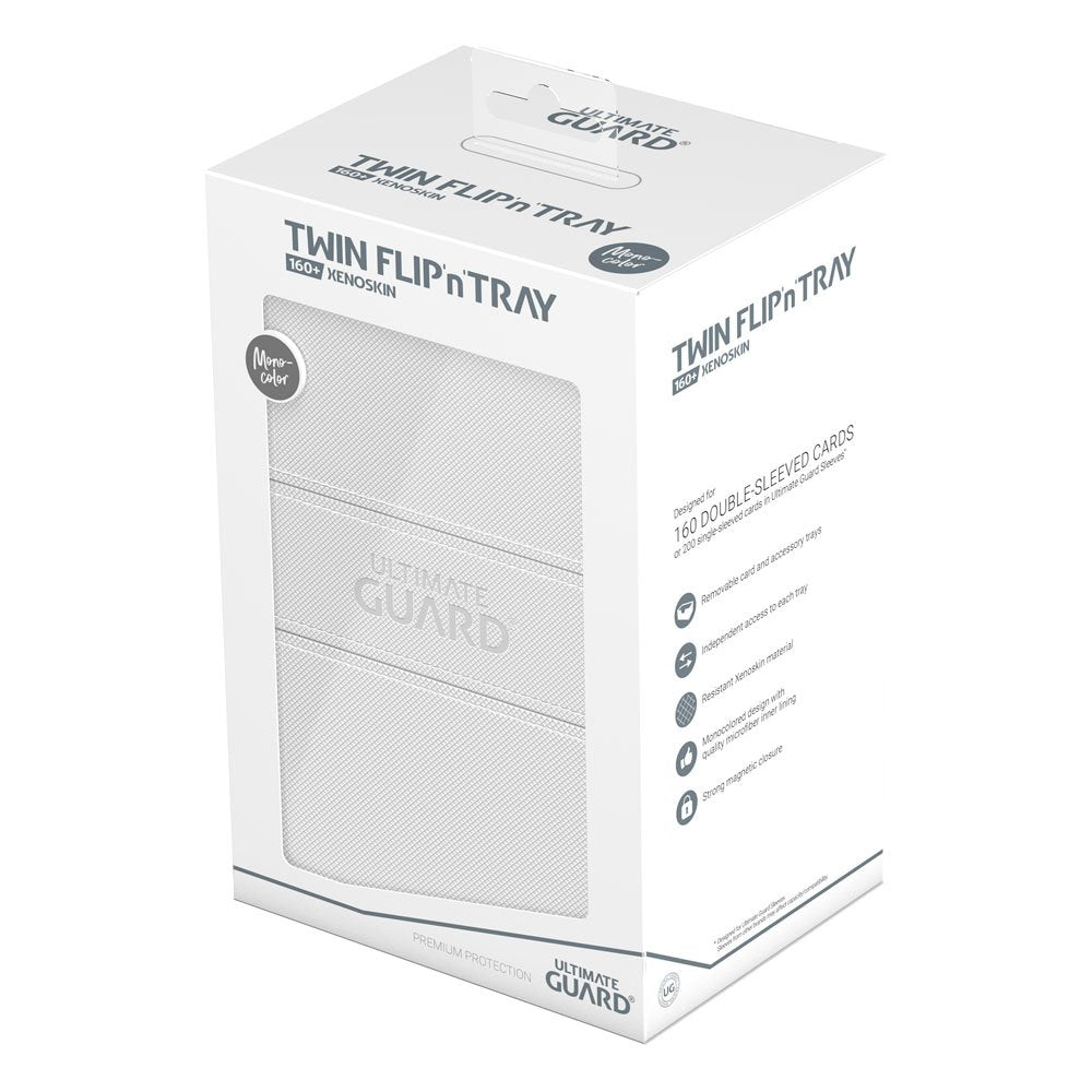Ultimate Guard Twin Flip`n`Tray 160+ XenoSkin Monocolor Weiß Image 9