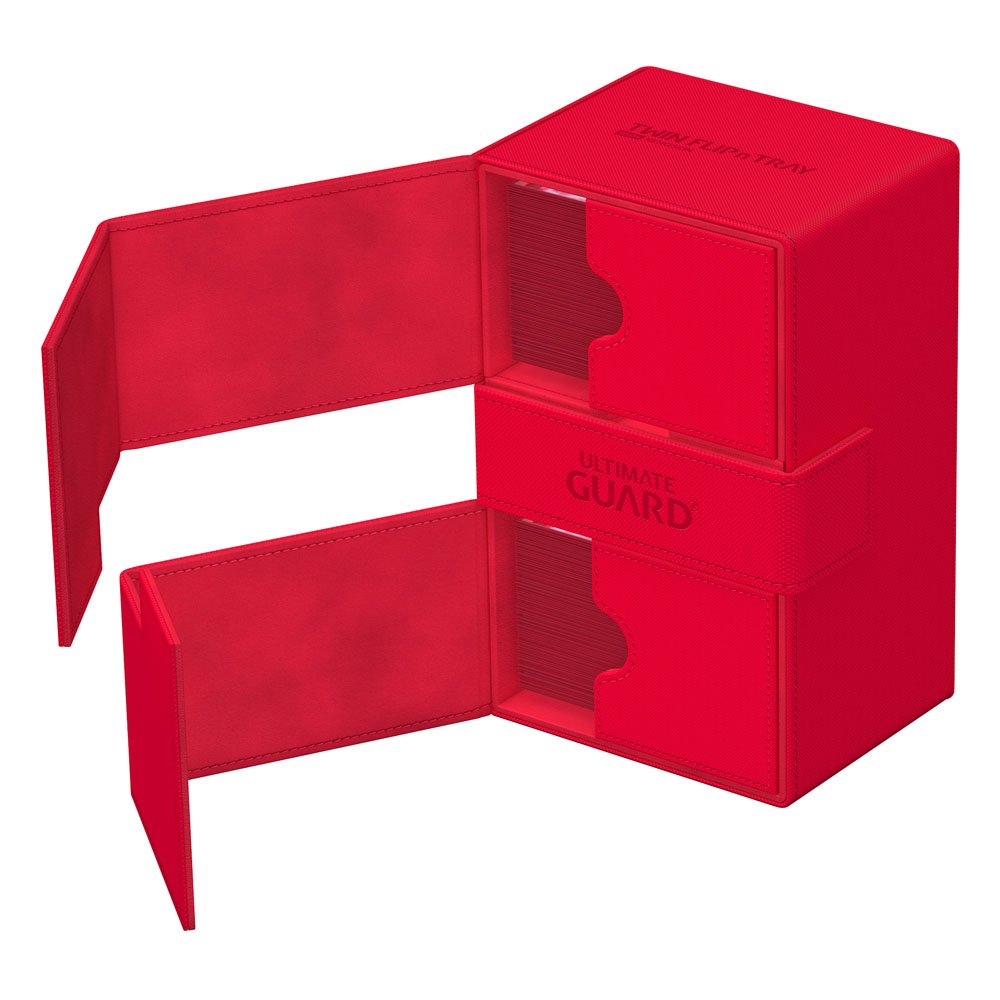 Ultimate Guard Twin Flip`n`Tray 160+ XenoSkin Monocolor Rot Image 5