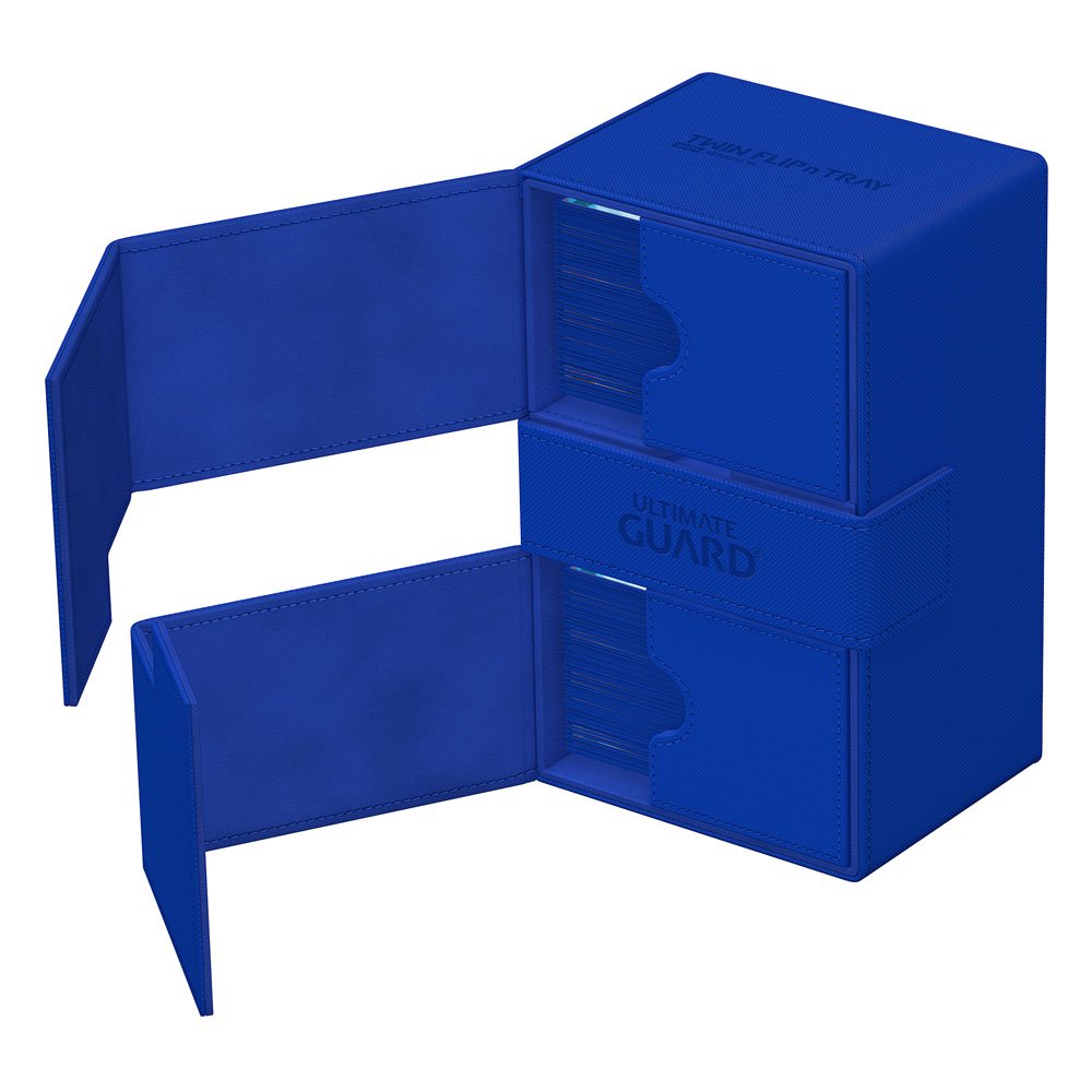 Ultimate Guard Twin Flip`n`Tray 160+ XenoSkin Monocolor Blau Image 5