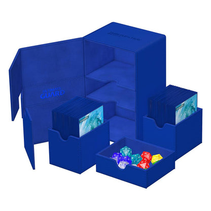 Ultimate Guard Twin Flip`n`Tray 160+ XenoSkin Monocolor Blau Image 6