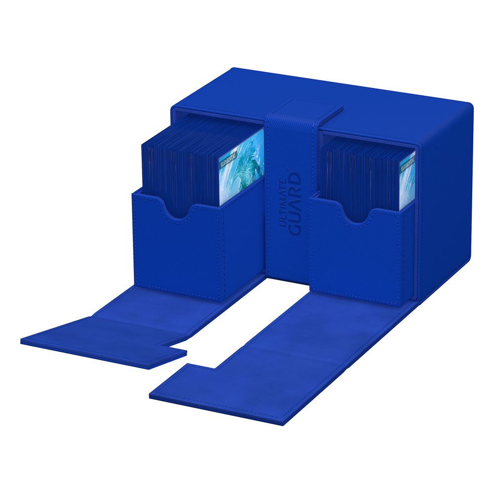 Ultimate Guard Twin Flip`n`Tray 160+ XenoSkin Monocolor Blau Image 7