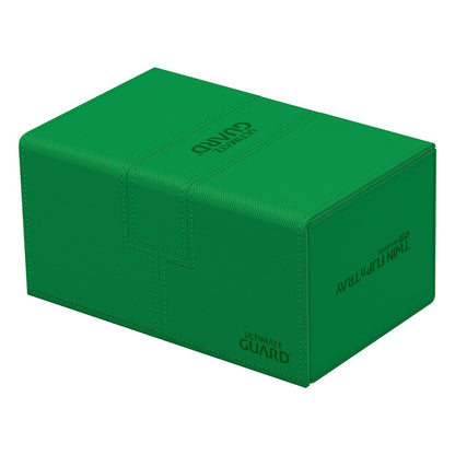 Ultimate Guard Twin Flip'n'Tray 160+ Xenoskin - Green Image 3
