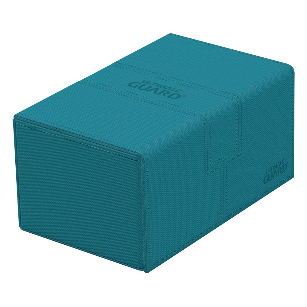 Ultimate Guard Twin Flip`n`Tray 160+ XenoSkin Monocolor Petrolblau Image 2