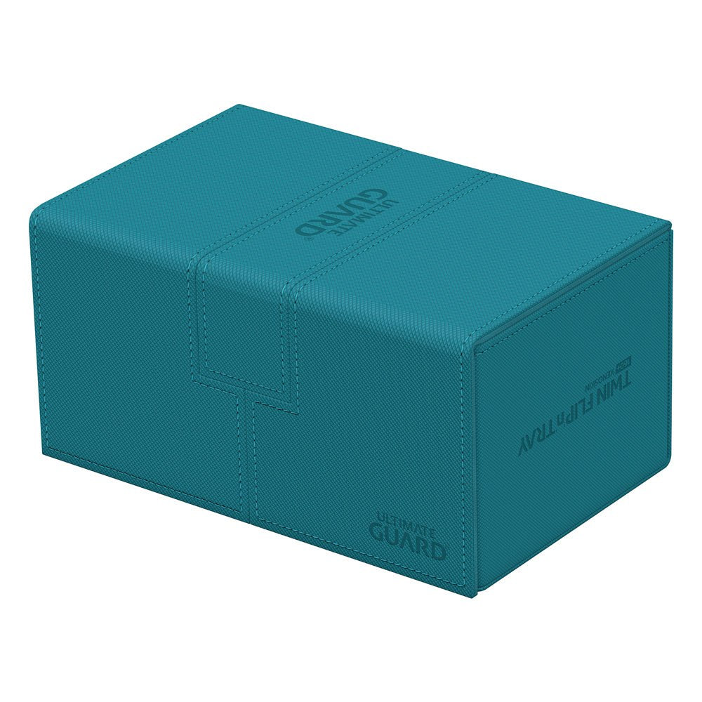Ultimate Guard Twin Flip`n`Tray 160+ XenoSkin Monocolor Petrolblau Image 3