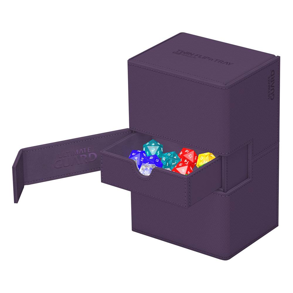 Ultimate Guard Twin Flip`n`Tray 160+ XenoSkin Monocolor Violett Image 4