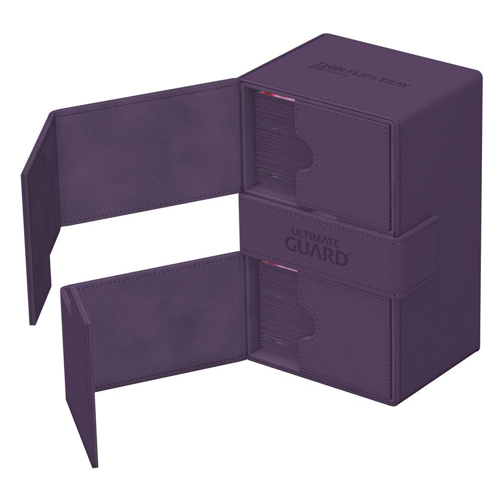 Ultimate Guard Twin Flip`n`Tray 160+ XenoSkin Monocolor Violett Image 5