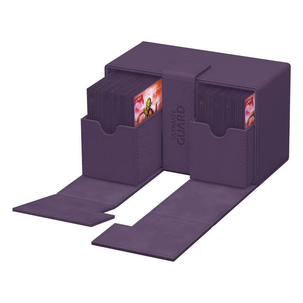 Ultimate Guard Twin Flip`n`Tray 160+ XenoSkin Monocolor Violett Image 7