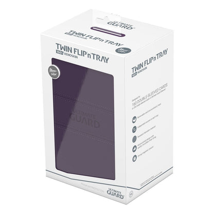 Ultimate Guard Twin Flip`n`Tray 160+ XenoSkin Monocolor Violett Image 9