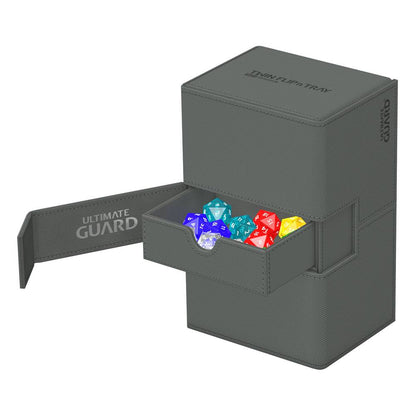Ultimate Guard Twin Flip`n`Tray 160+ XenoSkin Monocolor Grau Image 4