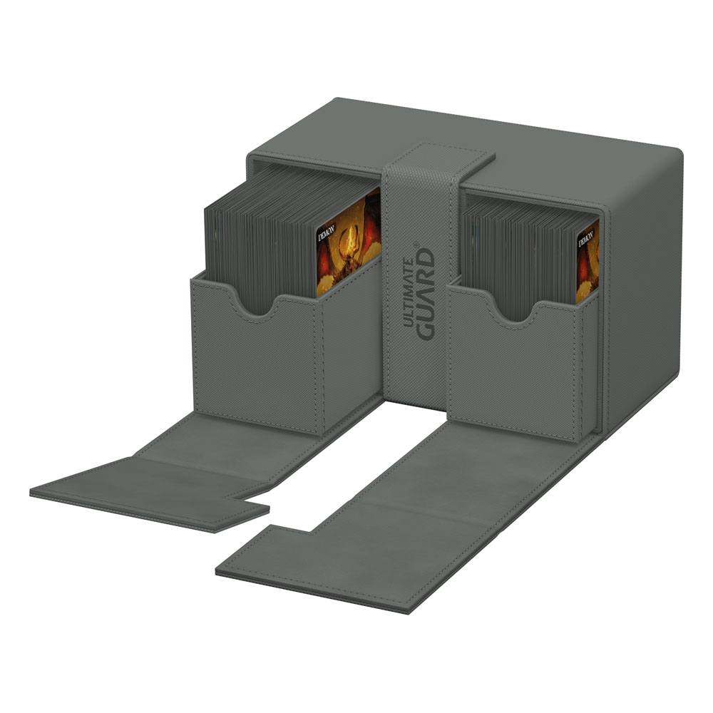 Ultimate Guard Twin Flip`n`Tray 160+ XenoSkin Monocolor Grau Image 7
