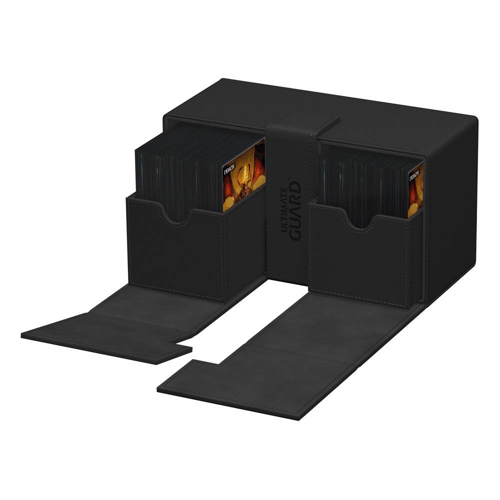 Ultimate Guard Twin Flip`n`Tray 200+ XenoSkin Monocolor Schwarz Image 7