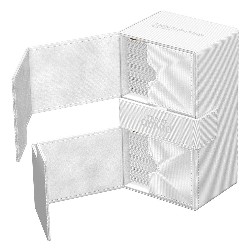 Ultimate Guard Twin Flip'n'Tray 200+ Xenoskin - White Image 4