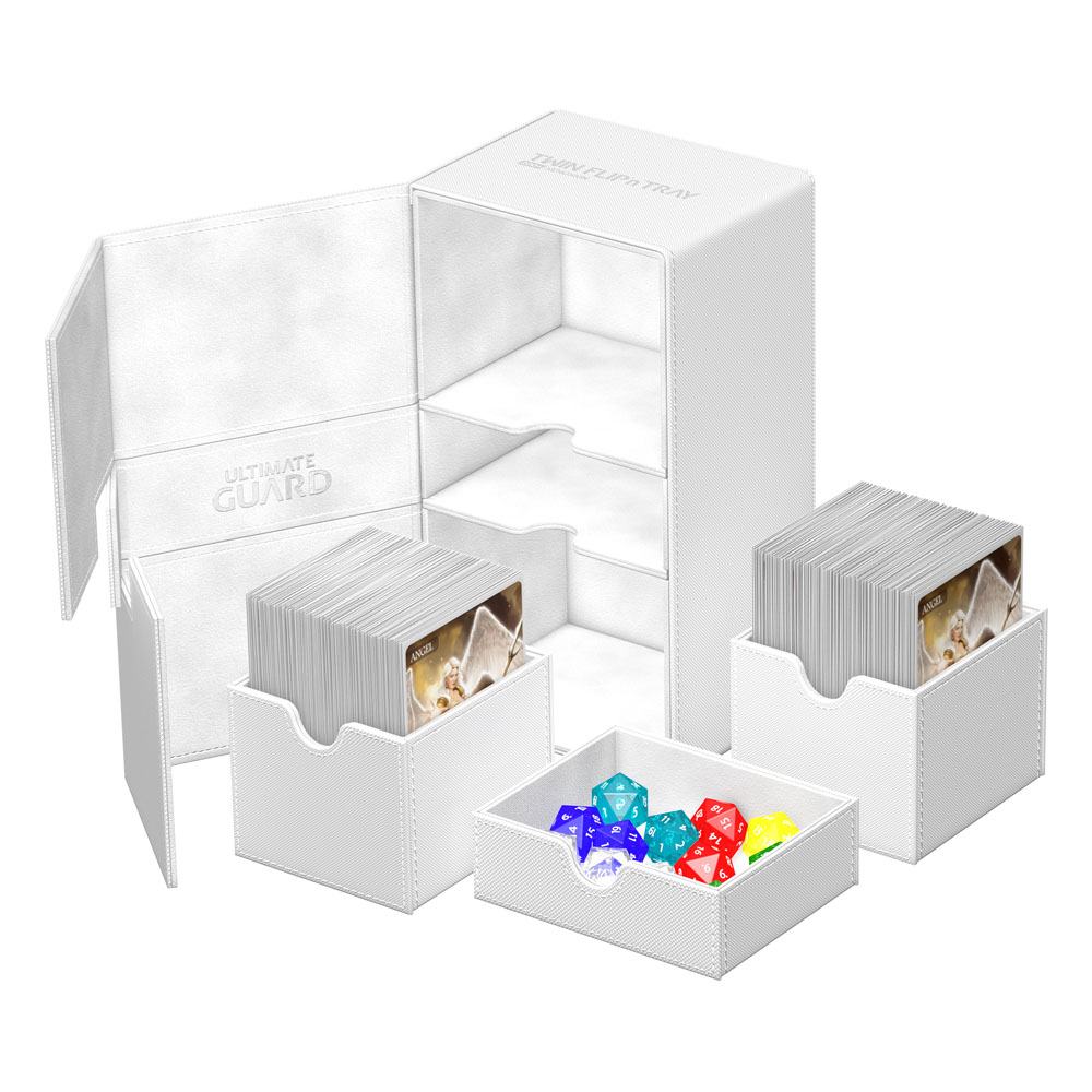 Ultimate Guard Twin Flip`n`Tray 200+ XenoSkin Monocolor Weiß Image 5