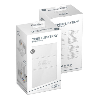 Ultimate Guard Twin Flip'n'Tray 200+ Xenoskin - White Image 8