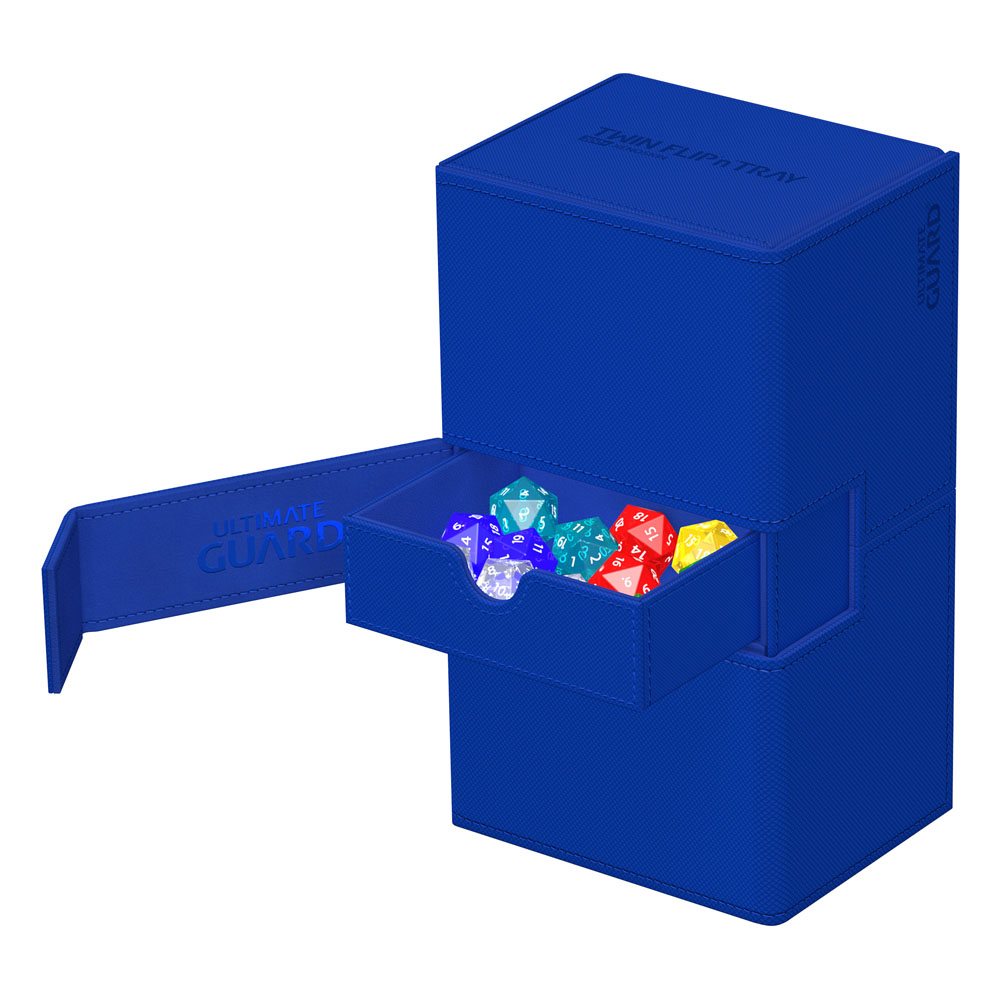 Ultimate Guard Twin Flip`n`Tray 200+ XenoSkin Monocolor Blau Image 3