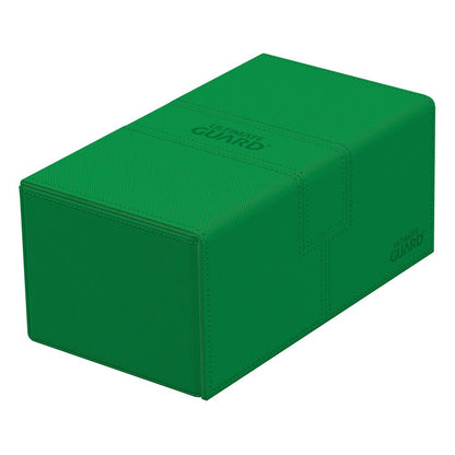 Ultimate Guard Twin Flip'n'Tray 200+ Xenoskin - Green Image 1