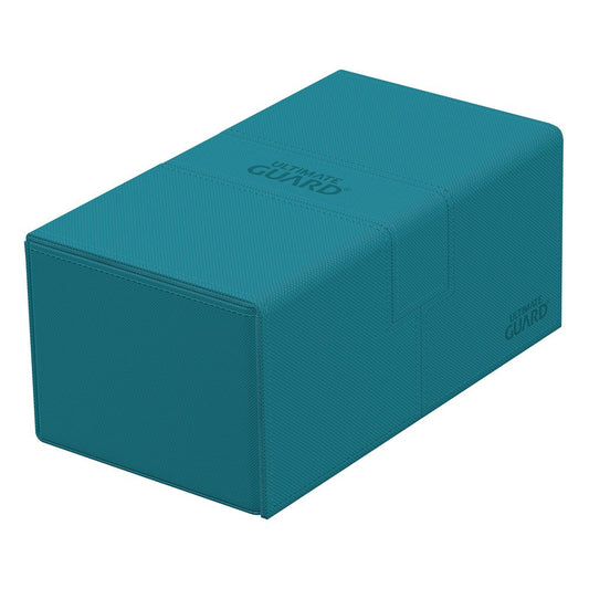 Ultimate Guard Twin Flip`n`Tray 200+ XenoSkin Monocolor Petrolblau Image 1