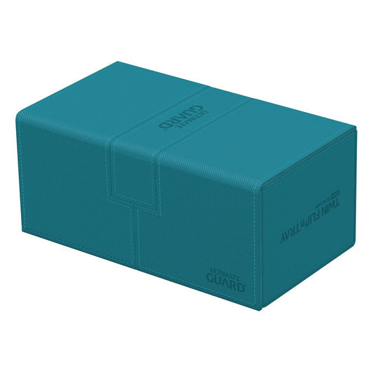Ultimate Guard Twin Flip`n`Tray 200+ XenoSkin Monocolor Petrolblau Image 2