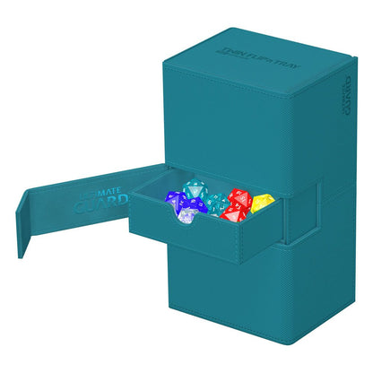 Ultimate Guard Twin Flip`n`Tray 200+ XenoSkin Monocolor Petrolblau Image 3