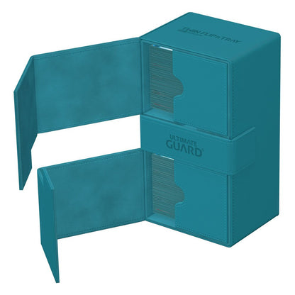 Ultimate Guard Twin Flip`n`Tray 200+ XenoSkin Monocolor Petrolblau Image 4