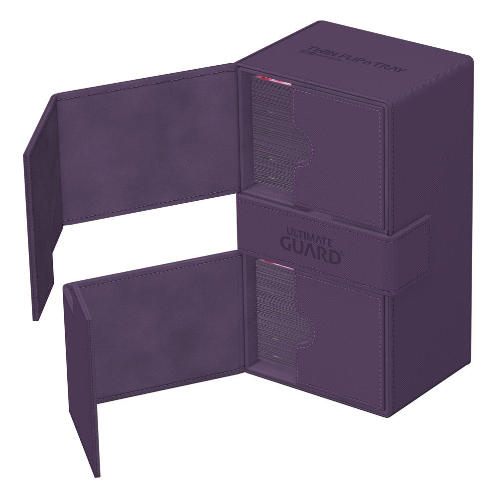 Ultimate Guard Twin Flip'n'Tray 200+ Xenoskin - Purple Image 4