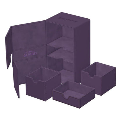 Ultimate Guard Twin Flip`n`Tray 200+ XenoSkin Monocolor Violett Image 6
