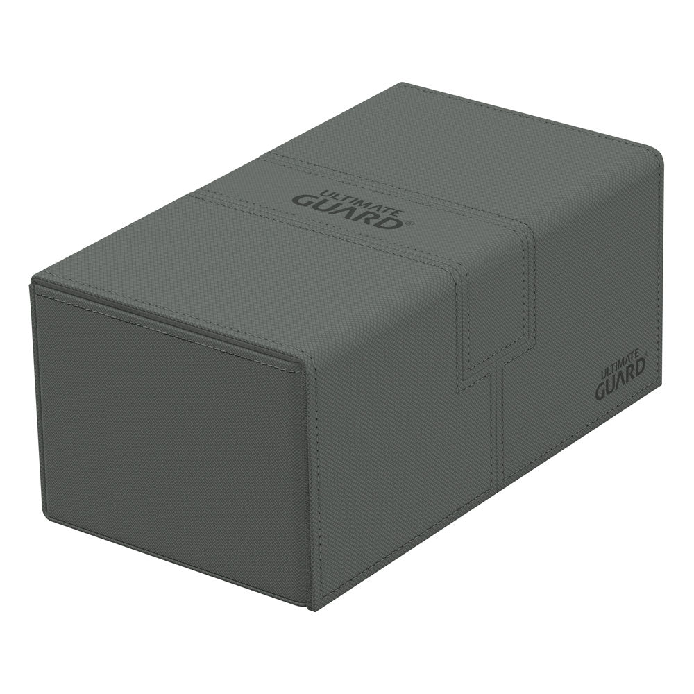 Ultimate Guard Twin Flip'n'Tray 200+ Xenoskin - Grey Image 1