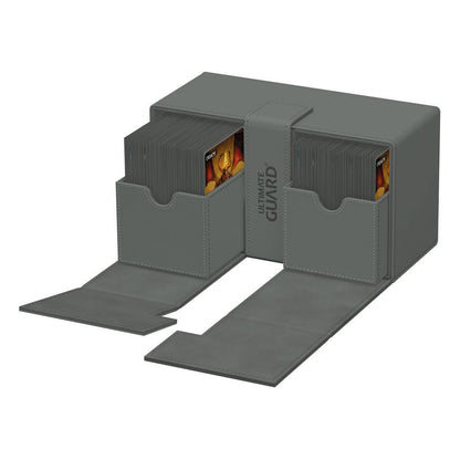 Ultimate Guard Twin Flip'n'Tray 200+ Xenoskin - Grey Image 7