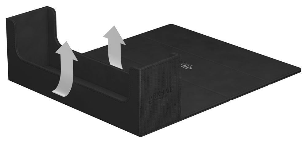 Ultimate Guard Arkhive 400+ XenoSkin Monocolor Schwarz Image 3